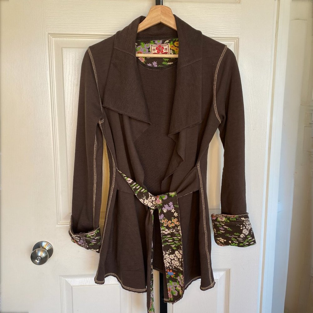 Lucky Brand Cotton Lightweight Y2K Cardigan Size S